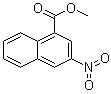 结构式 CAS# 13772-63-9, 3-硝基-1-萘甲酸甲酯