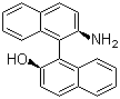 structure of CAS# 137848-29-4, (S)-NOBIN;(S)-2-Amino-2'-hydroxy-1,1'-binaphthyl; (S)-2'-Amino-1,1'-binaphthalen-2-ol