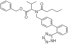 结构式 CAS# 137863-20-8, 缬沙坦苄酯