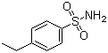 结构式 CAS# 138-38-5, 4-乙基苯磺酰胺; 对乙苯磺酰胺