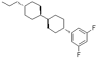 1-[trans-4-(trans-4-Propylcyclohexyl)cyclohexyl]-3,5-difluorobenzene molecular structure (CAS 138074-21-2)