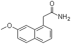 7-Methoxy-1-naphthaleneacetamide molecular structure (CAS 138113-07-2)