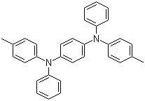 结构式 CAS# 138171-14-9, N,N-二(4-甲基苯基)-N,N-二苯基-1,4-对苯二胺
