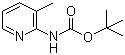 structure of CAS# 138343-75-6, 2-(Boc-Amino)-3-methylpyridine