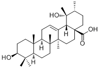 Pomolic acid molecular structure (CAS 13849-91-7)