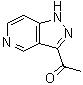 结构式 CAS# 1386462-21-0, 1-(1H-吡唑并[4,3-c]吡啶-3-基)乙酮