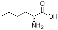 结构式 CAS# 138751-02-7, 5-甲基-D-正亮氨酸; (R)-2-氨基-5-甲基己酸
