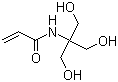 structure of CAS# 13880-05-2, N-[Tris(hydroxymethyl)methyl]acrylamide;N-[2-Hydroxy-1,1-bis(hydroxymethyl)ethyl]acrylamide