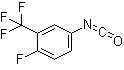 结构式 CAS# 139057-86-6, 3-三氟甲基-4-氟苯基异氰酸酯