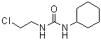 structure of CAS# 13908-11-7, N-(2-Chloroethyl)-N'-cyclohexylurea;1-(2-Chloroethyl)-3-cyclohexylurea; NSC 80352