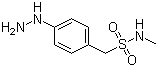 结构式 CAS# 139272-29-0, 4-肼基-N-甲基苯甲磺酰胺