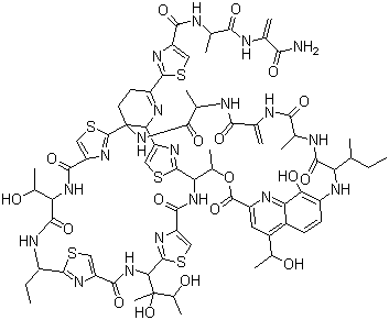 structure of CAS# 1393-48-2, Thiostrepton