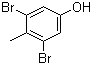 结构式 CAS# 13979-81-2, 3,5-二溴-4-甲基苯酚