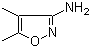 结构式 CAS# 13999-39-8, 3-氨基-4,5-二甲基异噁唑