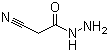 结构式 CAS# 140-87-4, 氰乙酰肼; 氰基乙酰肼