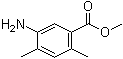 结构式 CAS# 140112-97-6, 5-氨基-2,4-二甲基苯甲酸甲酯
