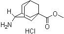 结构式 CAS# 1401333-04-7, (Z)-4-氨基金刚烷-1-羧酸甲酯盐酸盐