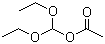 structure of CAS# 14036-06-7, Diethoxymethyl acetate