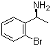 结构式 CAS# 140632-12-8, (S)-(-)-1-(2-溴苯基)乙胺