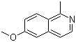 1-Methyl-6-methoxyisoquinolinol molecular structure (CAS 140683-35-8)