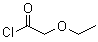 structure of CAS# 14077-58-8, Ethoxyacetyl chloride;Ethoxyacetic acid chloride; 2-Ethoxyacetyl chloride