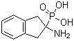 结构式 CAS# 141120-17-4, 2-氨基茚满-2-膦酸