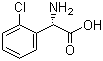 结构式 CAS# 141315-50-6, (S)-2-氯苯甘氨酸; L-(+)-邻氯苯甘氨酸