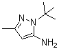 1-tert-Butyl-3-methyl-1H-pyrazol-5-amine molecular structure (CAS 141459-53-2)