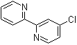 4-Chloro-2,2'-bipyridine molecular structure (CAS 14162-94-8)