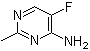 结构式 CAS# 1416372-67-2, 5-氟-2-甲基-4-嘧啶胺