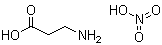 beta-Alanine nitrate molecular structure (CAS 1417575-38-2)