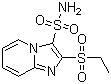 structure of CAS# 141776-47-8, 2-Ethylsulfonylimidazo[1,2-a]pyridine-3-sulfonamide