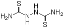 Hydrazodicarbothioamide molecular structure (CAS 142-46-1)