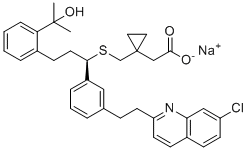 Dihydro Montelukast Sodium Salt molecular structure (CAS 142147-98-6)