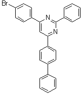structure of CAS# 1421599-34-9, 4-[1,1'-Biphenyl]-4-yl-6-(4-bromophenyl)-2-phenylpyrimidine