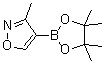 3-Methylisoxazole-4-boronic acid pinacol ester molecular structure (CAS 1421846-79-8)