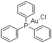 structure of CAS# 14243-64-2, Chloro(triphenylphosphine)gold;Triphenylphosphinegold(I) chloride