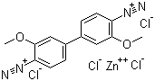 Fast Blue B molecular structure (CAS 14263-94-6)