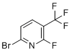 structure of CAS# 1427701-11-8, 6-Bromo-2-fluoro-3-(trifluoromethyl)pyridine