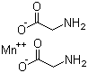 Manganese bisglycinate molecular structure (CAS 14281-77-7)