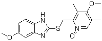 5-Methoxy-2-[[(4-methoxy-3,5-dimethyl-1-oxo-2-pyridinyl)methyl]sulfanyl]-1H-benzimidazole molecular structure (CAS 142885-92-5)