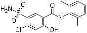 Xipamide molecular structure (CAS 14293-44-8)