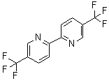 5,5'-Bis(trifluoromethyl)-2,2'-bipyridine molecular structure (CAS 142946-80-3)