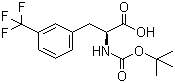 Boc-3-(trifluoromethyl)-L-phenylalanine molecular structure (CAS 142995-31-1)