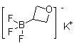 结构式 CAS# 1430219-76-3, 三氟(氧杂环丁-3-基)-lambda4-硼烷钾盐