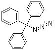 structure of CAS# 14309-25-2, Trityl azide;Triphenylmethyl azide; Tritylazide; Azidotriphenylmethane