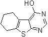 5,6,7,8-Tetrahydro-[1]benzothieno[2,3-d]pyrimidin-4-ol molecular structure (CAS 14346-24-8)