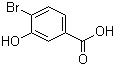 4-Bromo-3-hydroxybenzoic acid molecular structure (CAS 14348-38-0)