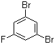 结构式 CAS# 1435-51-4, 1,3-二溴-5-氟苯