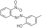 4-Methyl-2-(2'-nitrophenyl)azophenol molecular structure (CAS 1435-71-8)